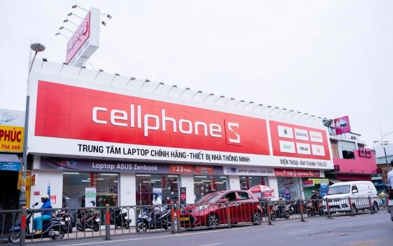 CellphoneS là hệ thống bán lẻ thiết bị công nghệ lớn tại Việt Nam